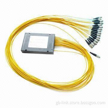 GB-1xN/2xN PLC Splitter Module, 1260 to 1650Nm Wavelength, ABS Box Type/Low Insertion/2 Years Warran